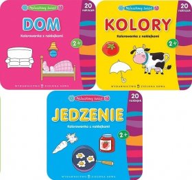 Maluszkowy świat. Zestaw 3 szt (Dom, Jedzenie, Kolory)