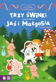 Czytam z rodzicami. Trzy świnki /Jaś i Małgosia